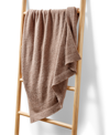 Hotel Collection Luxe Knit Throw, 50" X 70", Exclusively At Macy's In Taupe