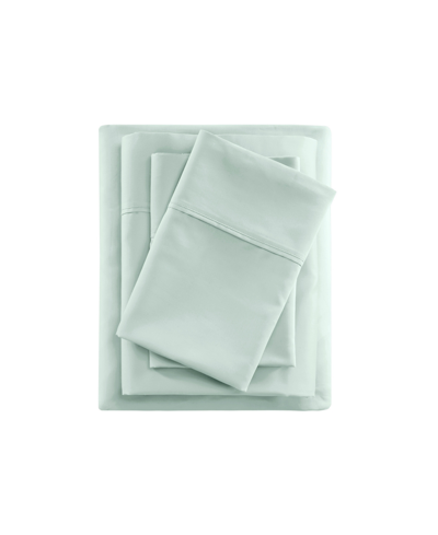 Clean Spaces 300 Thread Count 4-pc. Sheet Set, Full In Seafoam