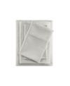 Clean Spaces 300 Thread Count 100% Cotton 4-pc. Sheet Set, Full In Gray