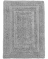 Hotel Collection 100% Cotton Reversible Bath Rug, 27" X 48", Exclusively At Macy's In Smoke