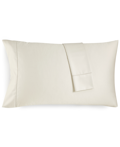 Charter Club Solid 550 Thread Count 100% Cotton Pillowcase Pair, King, Created For Macy's Bedding In Parchment