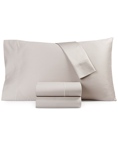 Hotel Collection 525 Thread Count Egyptian Cotton 4-pc. Sheet Set, Full, Exclusively At Macy's In Neutral