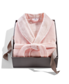 Hotel Collection Cotton Boxed Waffle Textured Bath Robe, Exclusively At Macy's In Airy Pink
