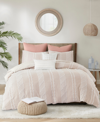 Ink+ivy Kara Jacquard 3-pc. Duvet Cover Set, King/california King In Blush