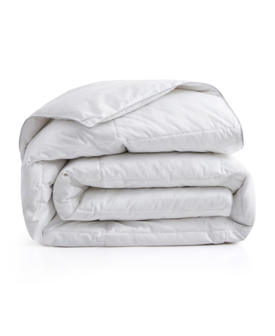 Unikome Medium Weight Extra Soft Feather Comforter With Duvet Tabs, King In White