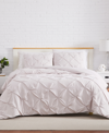 Southshore Fine Linens Pintuck Duvet Cover Sets In Bone