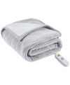 SERTA ELECTRIC REVERSIBLE FLEECE TO SHERPA THROW