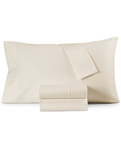 Hotel Collection 525 Thread Count Egyptian Cotton 4-pc. Sheet Set, California King, Exclusively At Macy's In Ivory