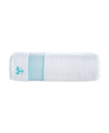 Brooks Brothers Rope Stripe Border Turkish Cotton Bath Sheet, 67" X 67" In Sea Glass
