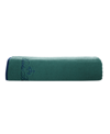 Brooks Brothers Contrast Frame Turkish Cotton Bath Sheet, 67" X 35" In Deep Jungle