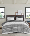 INK+IVY MILA CHENILLE 3-PC. DUVET COVER SET, KING/CALIFORNIA KING