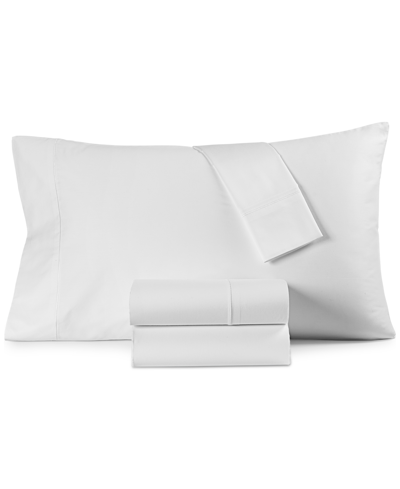 Hotel Collection 525 Thread Count Egyptian Cotton 4-pc. Sheet Set, California King, Created For Macy's In White