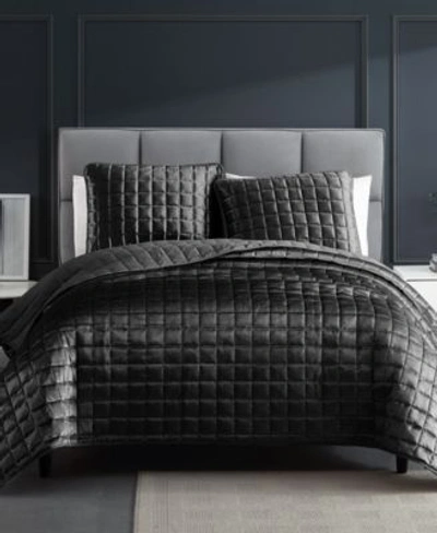 Riverbrook Home Lyndon 3 Piece Coverlet Set Bedding In Graphite