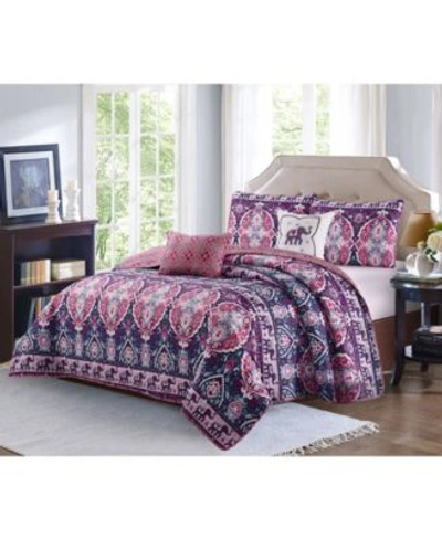 Harper Lane Victoria Quilt Sets Bedding In Purple