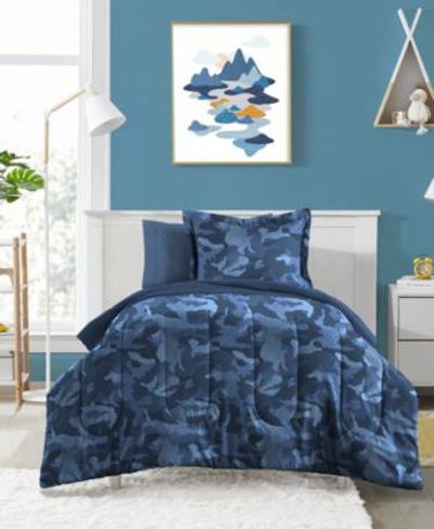 Dream Factory Geo Camo 5 Pc. Comforter Set Bedding In Multi