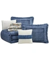 Stratford Park Brenda 10 Piece Comforter Set Collection In Blue