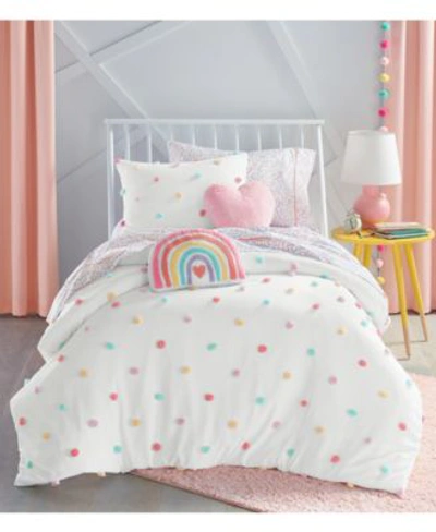 Charter Club Tufted Dot Comforter Sets Created For Macys Bedding In White