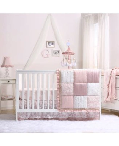 The Peanutshell Grace Nursery Collection Bedding In Pink