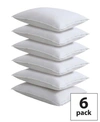 FRESH IDEAS MASTER BLOCK EASY CARE PILLOW PROTECTORS 6 PACK