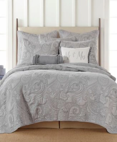 Levtex Perla Quilts In Gray