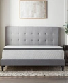 LUCID DREAM COLLECTION BY LUCID 2 BAMBOO CHARCOAL MEMORY FOAM TOPPER COLLECTION