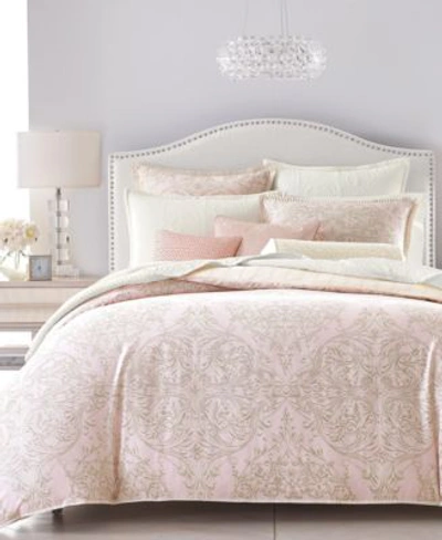 Hotel Collection Toile Medallion Comforter Created For Macys Bedding In Blush