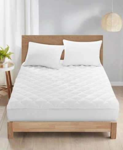 Unikome Quilted Down Alternative Mattress Pad With Cotton Cover White