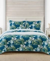 TOMMY BAHAMA HOME SOUTHERN BREEZE REVERSIBLE QUILT SET COLLECTION