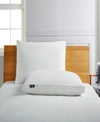 Serta White Goose Feather Down Fiber Bed Pillows 2 Pack Side Sleeper In White