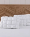 Charisma Luxe Down Alternative Gel Filled Chamber 2-pack Of King Pillows In White