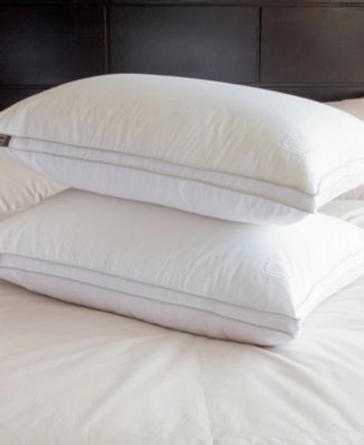 NIKKI CHU 300 THREAD COUNT 100 COTTON WHITE GOOSE DOWN PILLOW