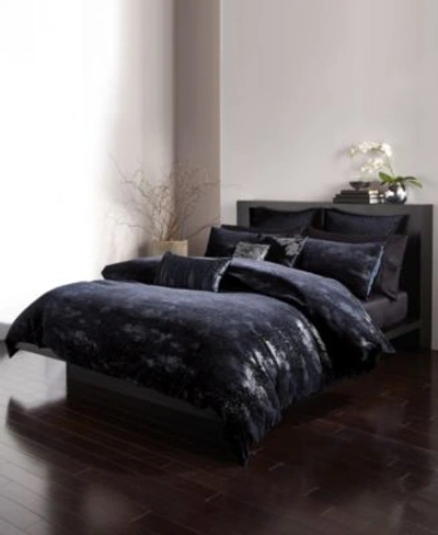 Donna Karan Home Sapphire Bedding In Indigo