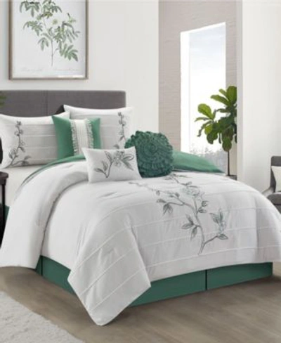 Stratford Park Mona Comforter Sets Bedding In Green