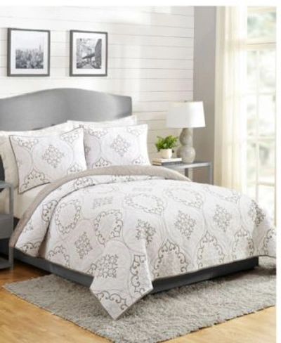 Modern Heirloom Chambers Quilt Sets In Navy