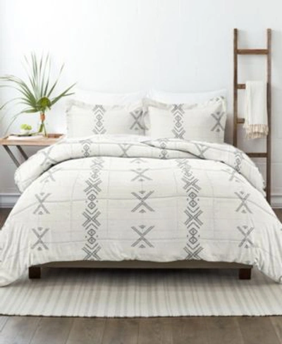 Ienjoy Home Home Premium Urban Stitch Patterned Comforter Sets Bedding
