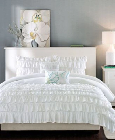 Intelligent Design Waterfall 5 Pc. Comforter Sets Bedding In Blush