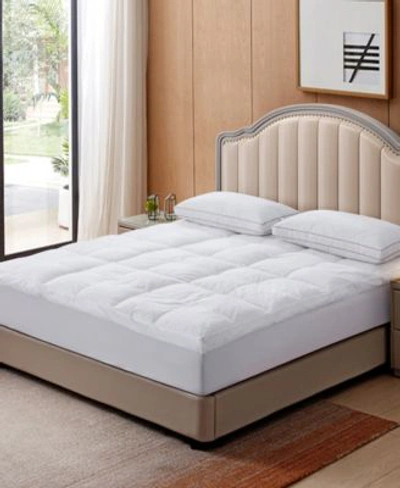 St. James Home Triple Chamber Mattress Topper Collection In White