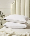 Farm To Home Cotton Softy Around White Feather Down Pillow 2 Pack Collection In White