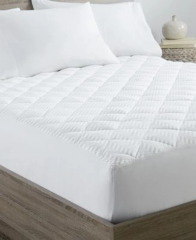 Charter Club Continuous Support Mattress Pad Bedding In White
