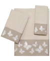 AVANTI YARA BUTTERFLY BORDERED COTTON BATH TOWELS