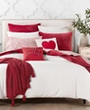 CHARTER CLUB DAMASK DESIGNS CABLE KNIT DUVET COVER SETS CREATED FOR MACYS