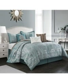 Nanshing Pompeii 7 Piece Comforter Set Bedding In Blue