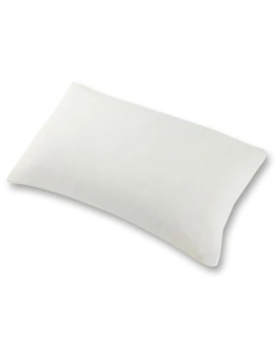 Dreamlab All In One Repreve Recycled Soft Terry Sleep Pillow In White