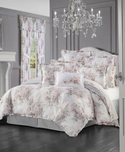 Royal Court Estelle Comforter Set Collection Bedding In Coral