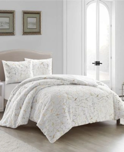 Stratford Park Weston Comforter Sets Bedding In White
