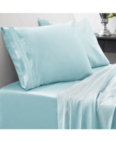 Sweet Home Collection Sheet Sets Bedding In Denim