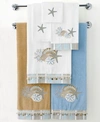 AVANTI BY THE SEA EMBROIDERED COTTON BATH TOWELS