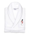 LINUM HOME EMBROIDERED TERRY BATH ROBE COLLECTION