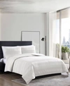 Vera Wang Zig Zag King Comforter Set Bedding In White