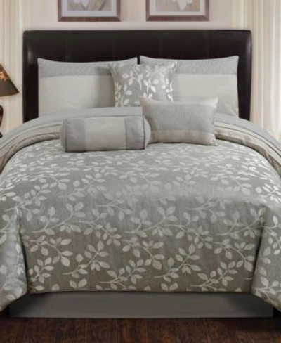 Riverbrook Home Selvy 7 Pc. Comforter Sets Bedding In Silver